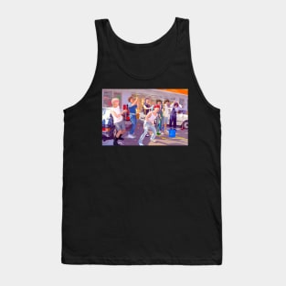 Bangtan Car Wash Tank Top